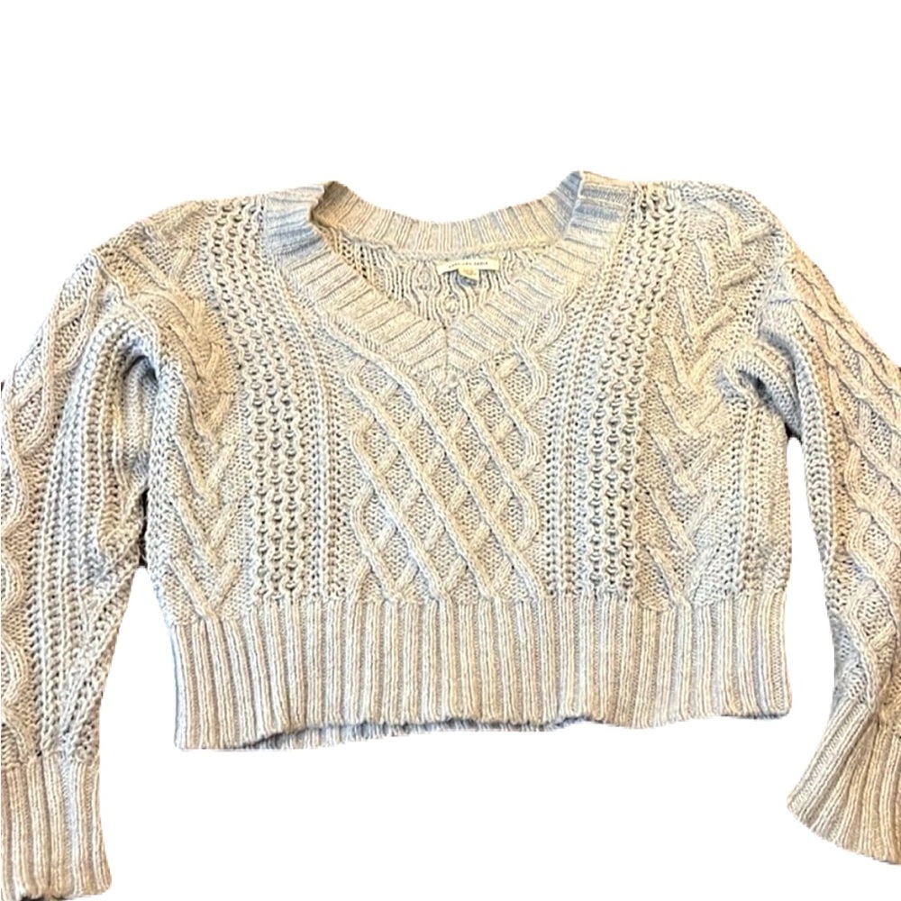 American eagle sweater grey small/petite